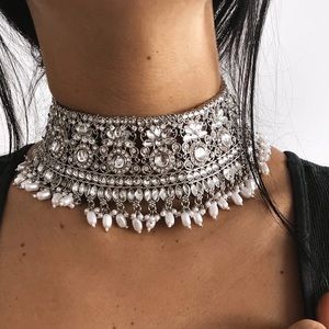 Elizabethan Collar Necklace - Pebby Forevee